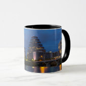 Stadt-Skyline reflektieren sich in Dame Bird Lake Tasse (VorderseiteRechts)