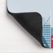 Stadt-Skyline Sydneys Australien Mousepad (Ecke)