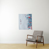 Stadt-Skyline Sydneys Australien Wandteppich (Beispiel)