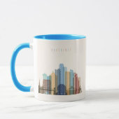 Stadt-Skyline Vancouvers, Kanada | Tasse (Links)