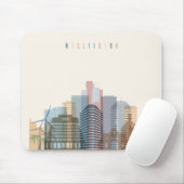 Stadt-Skyline Wellingtons, Neuseeland | Mousepad (Mit Mouse)