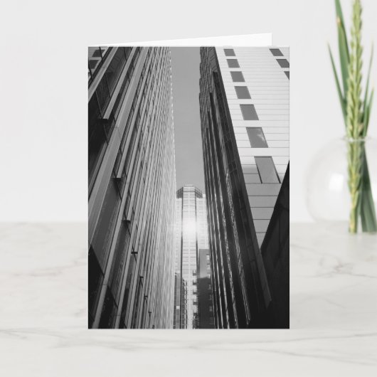 Stadt-Sonnendurchbruch - Chicago Karte (Vorderseite)