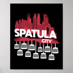 Stadt Spatula Poster