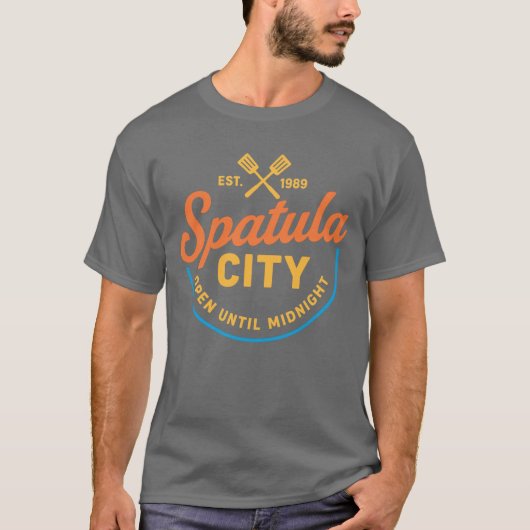 Stadt Spatula T-Shirt (Vorderseite)