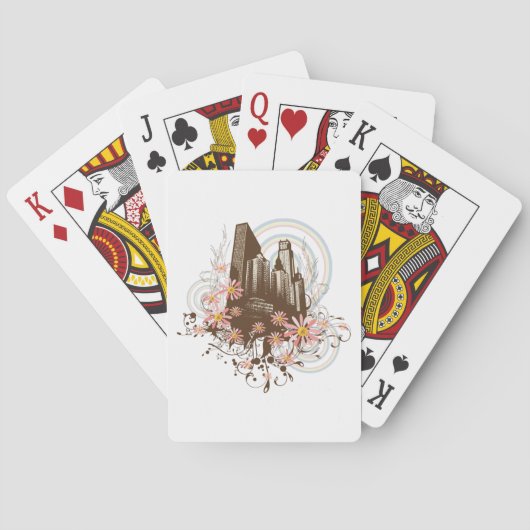 Stadt Spielkarten (Rückseite)