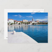 Stadt Split in Kroatien Postkarte (Vorne/Hinten)