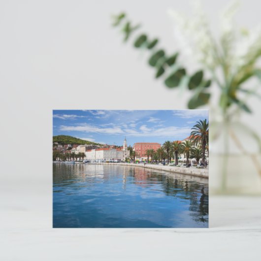Stadt Split in Kroatien Postkarte (Stehend Vorderseite)