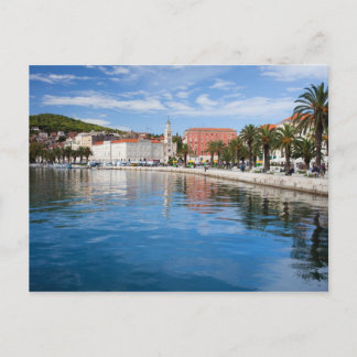 Stadt Split in Kroatien Postkarte