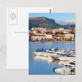 Stadt Split in Kroatien Postkarte (Vorne/Hinten)