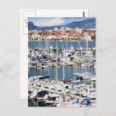 Stadt Split Marina in Kroatien Postkarte (Vorne/Hinten)