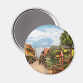 Stadt - St. Augustine Florida - Cozy Inn 1908 Magnet (Vorderseite/Rückseite)