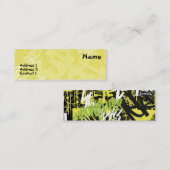 Stadt-Straße - dünn Mini Visitenkarte (Vorne/Hinten)