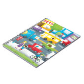 Stadt-Straße Notizblock (Linke Seite)