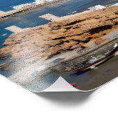 Stadt Sur in der Nähe von Muscat - Oman Fotodruck (Ecke)