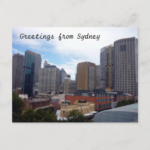 Stadt Sydney Postkarte