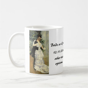 Stadt Tanz von Pierre Renoir, Vintage Fine Art Kaffeetasse