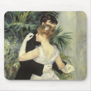 Stadt-Tanz von Pierre Renoir, Vintage Fine Art Mousepad