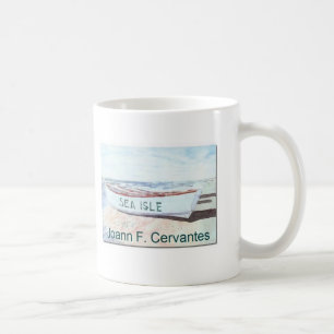 Stadt-Tasse der Insel-1Sea durch Künstler JFC Kaffeetasse