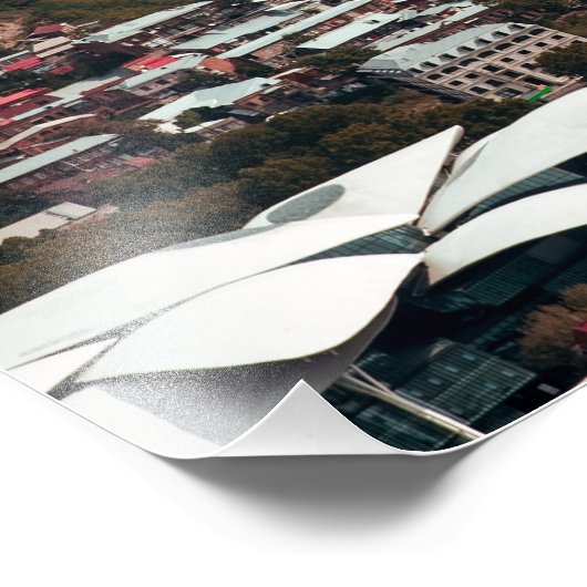 Stadt Tiflis Fotodruck (Ecke)