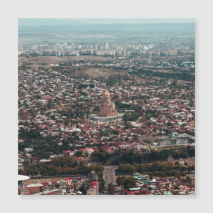 Stadt Tiflis Magnetkarte
