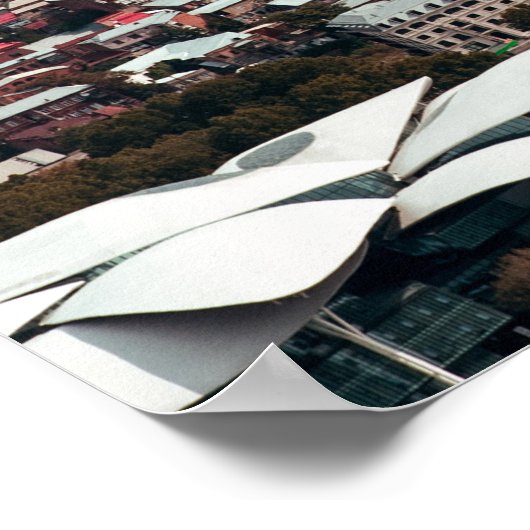 Stadt Tiflis Poster (Ecke)