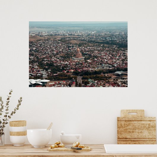 Stadt Tiflis Poster (Küche)