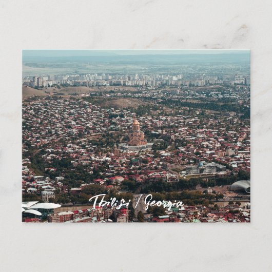 Stadt Tiflis Postkarte (Vorderseite)