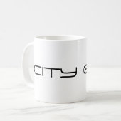 STADT-TYP Zitat-Kaffee-Tasse Kaffeetasse (Vorderseite Links)