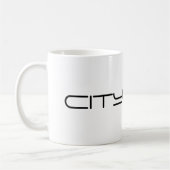 STADT-TYP Zitat-Kaffee-Tasse Kaffeetasse (Links)