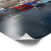 Stadt und Hafen, Dingle, Landkreis Kerry, Fotodruck (Ecke)