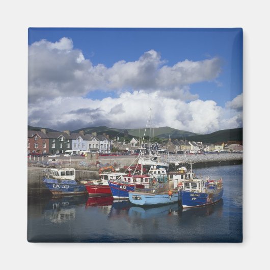 Stadt und Hafen, Dingle, Landkreis Kerry, Magnet (Vorne)
