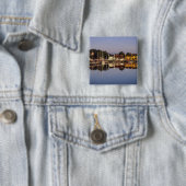 Stadt und Hafen, Kinvarra, Landkreis Galway, Button (Beispiel)