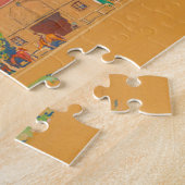 Stadt und Klippen von Maynard Dixon Puzzle (Seite)