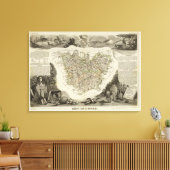 Stadt und Städte Leinwanddruck (Insitu (Wohnzimmer))