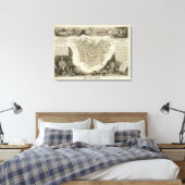 Stadt und Städte Leinwanddruck (Insitu (Schlafzimmer))