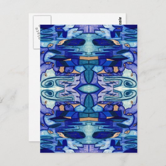 Stadt v2 postkarte (Vorne/Hinten)