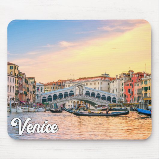 Stadt Venedig, Italien Mousepad (Vorne)