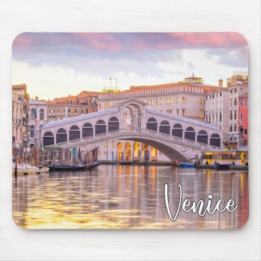 Stadt Venedig, Italien Mousepad (Vorne)
