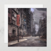 Stadt verlassen | Postapokalyptische dystopische W (Vorne/Hinten)