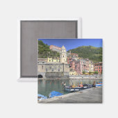 Stadt Vernazza, Cinque Terre, Ligurien Magnet (Vorderseite/Rückseite)