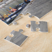 Stadt Vernazza, Cinque Terre, Ligurien Puzzle (Seite)