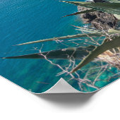 Stadt Vernazza im Cinque Terre Poster (Ecke)