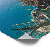 Stadt Vernazza im Cinque Terre Poster (Ecke)