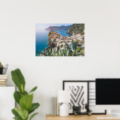 Stadt Vernazza im Cinque Terre Poster (Heimbüro)