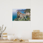 Stadt Vernazza im Cinque Terre Poster (Küche)