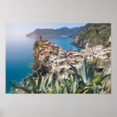 Stadt Vernazza im Cinque Terre Poster (Vorne)