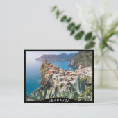 Stadt Vernazza im Cinque Terre Postkarte (Stehend Vorderseite)