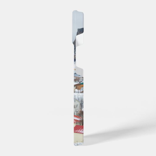 Stadt Vic, Island iPhone Hülle (Linke Seite)