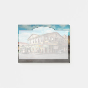 Stadt - Victoria TX - Das alte Rupley Hotel 1931 Post-it Klebezettel