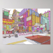 Stadt Voltz 2025 zeichnend Nummer 1: Ohm Poster (Vorne)